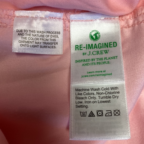 NWT J.Crew Slim Boyfriend Chino Pants In Pink Size 35 - Picture 7 of 8